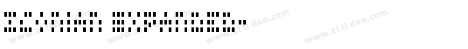 Iconian Expanded字体转换